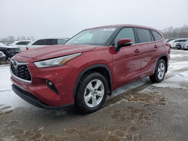 TOYOTA HIGHLANDER 2020 with VIN 5TDBZRBH4LS035342 - Photo from auction