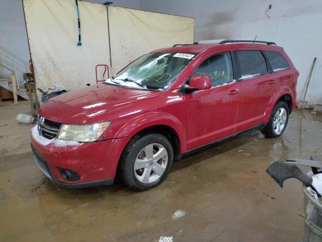 DODGE JOURNEY SX 2012 with VIN 3C4PDDBG9CT283574 - Photo from auction