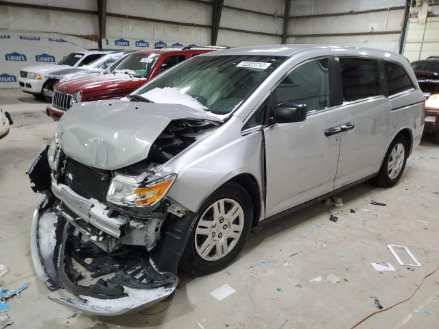 HONDA ODYSSEY LX 2013 with VIN 5FNRL5H26DB077657 - Photo from auction