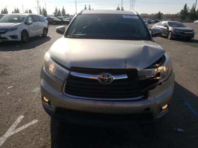 Photo 5 from auction – 2014 TOYOTA HIGHLANDER with VIN 5TDYKRFH5ES036916