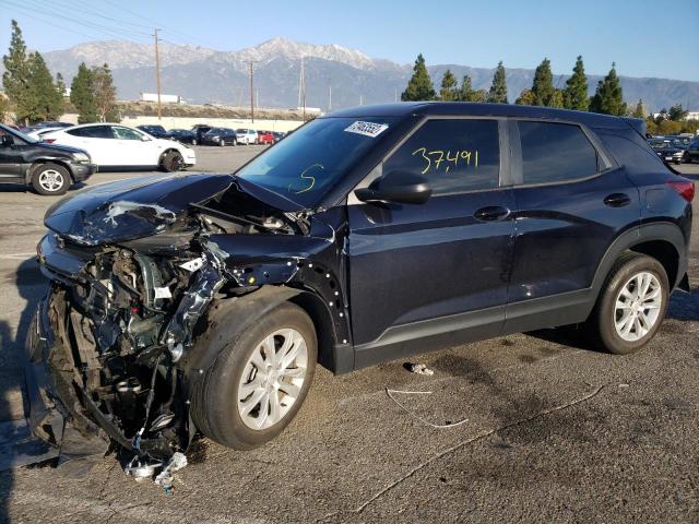 Photo 1 from auction – 2021 CHEVROLET TRAILBLAZE with VIN KL79MMS21MB104991