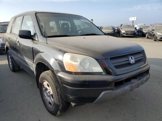 Photo 4 from auction – 2005 HONDA PILOT LX with VIN 2HKYF18165H551337