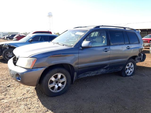 TOYOTA HIGHLANDER 2002 with VIN JTEGF21A220044547 - Photo from auction