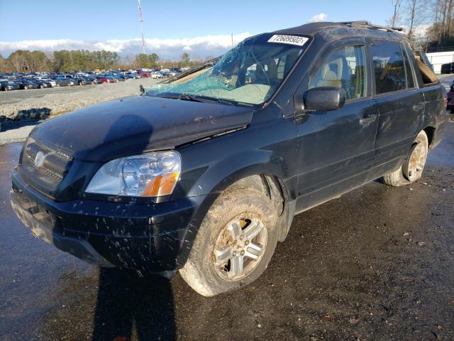 Photo 1 from auction – 2005 HONDA PILOT EXL with VIN 2HKYF18555H524066