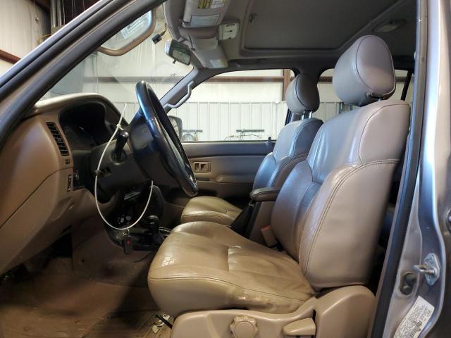 Photo 7 from auction – 2002 TOYOTA 4RUNNER SR with VIN JT3HN86RX29061710