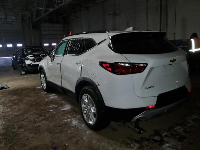 Photo 2 from auction – 2021 CHEVROLET BLAZER 2LT with VIN 3GNKBCR41MS538660
