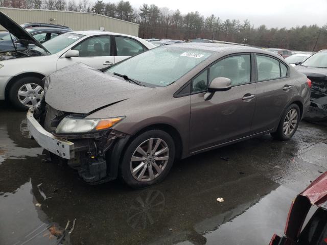 HONDA CIVIC EX 2012 with VIN 2HGFB2F87CH507041 - Photo from auction