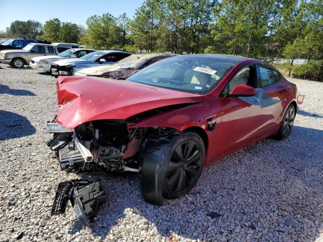 TESLA MODEL S 2022 with VIN 5YJSA1E51NF487069 - Photo from auction
