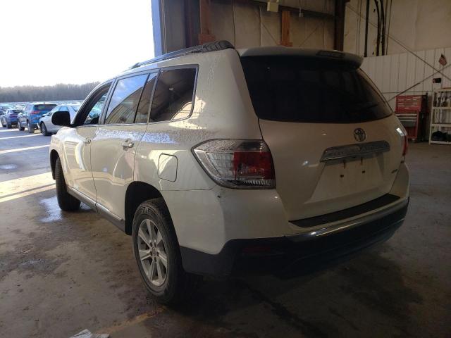 Photo 2 from auction – 2013 TOYOTA HIGHLANDER with VIN 5TDBK3EH1DS248568