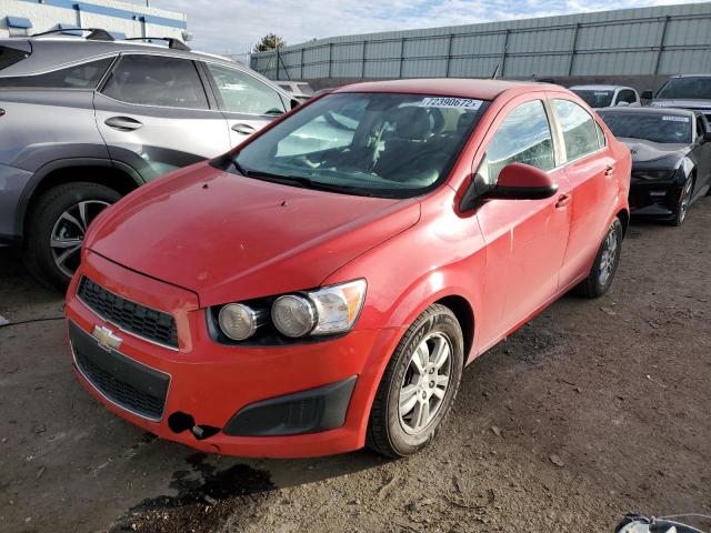 CHEVROLET SONIC LT 2013 with VIN 1G1JC5SH0D4106774 - Photo from auction