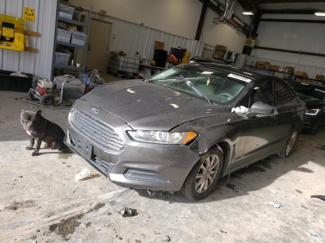 FORD FUSION S 2015 with VIN 3FA6P0G73FR251733 - Photo from auction