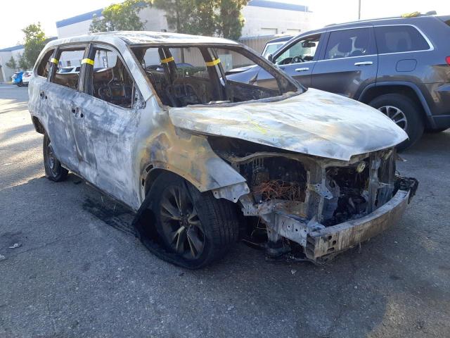 Photo 4 from auction – 2018 TOYOTA HIGHLANDER with VIN 5TDZZRFH2JS254841
