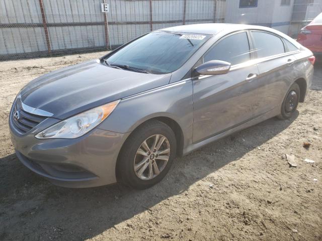 HYUNDAI SONATA GLS 2014 with VIN 5NPEB4AC3EH835519 - Photo from auction