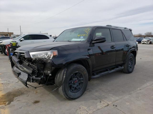 TOYOTA 4RUNNER SR 2022 with VIN JTEEU5JR2N5276657 - Photo from auction