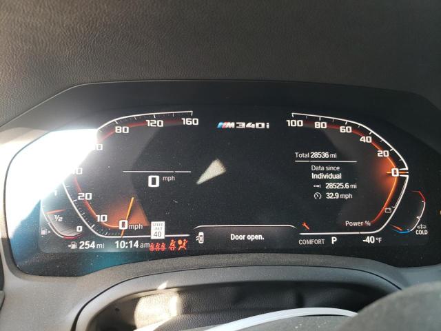 Photo 9 from auction – 2022 BMW M340I with VIN 3MW5U7J06N8C25552