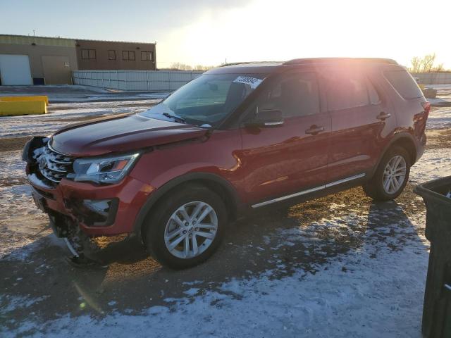 FORD EXPLORER X 2017 with VIN 1FM5K7D80HGD39428 - Photo from auction