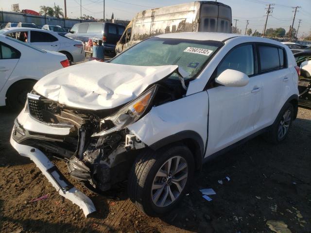 KIA SPORTAGE B 2014 with VIN KNDPB3AC4E7645395 - Photo from auction