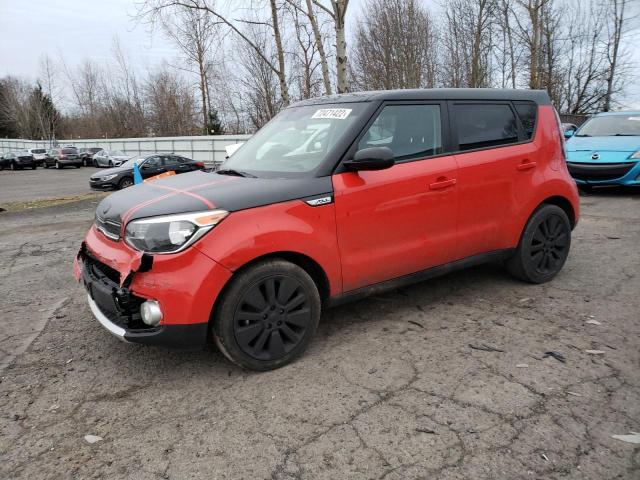 KIA SOUL + 2017 with VIN KNDJP3A52H7434922 - Photo from auction