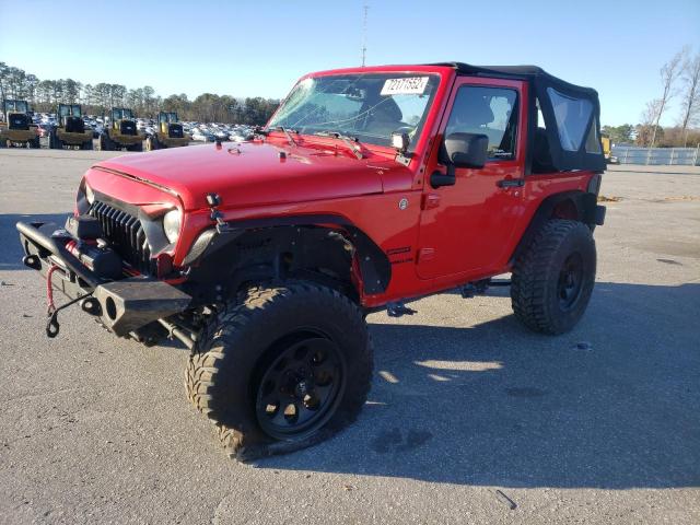 Photo 1 from auction – 2014 JEEP WRANGLER S with VIN 1C4AJWAG0EL329299