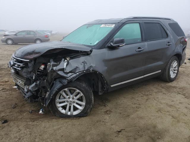 FORD EXPLORER X 2017 with VIN 1FM5K7D88HGD43128 - Photo from auction