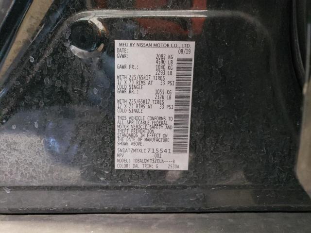 Photo 14 from auction – 2020 NISSAN ROGUE S with VIN 5N1AT2MTXLC715541