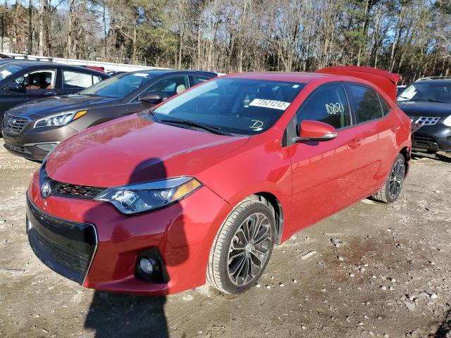 TOYOTA COROLLA L 2014 with VIN 2T1BURHE0EC081824 - Photo from auction