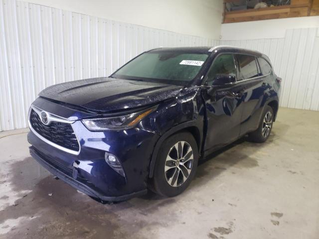Photo 1 from auction – 2022 TOYOTA HIGHLANDER with VIN 5TDGZRBH7NS173630