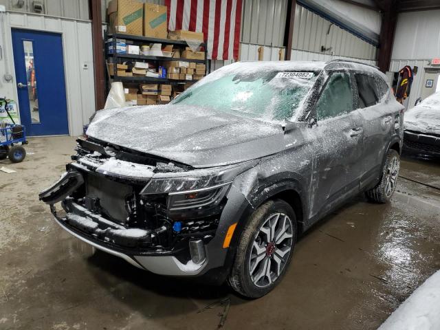KIA SELTOS SX 2021 with VIN KNDETCA28M7183577 - Photo from auction