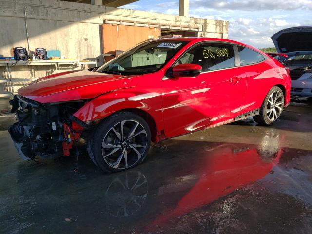 HONDA CIVIC SI 2018 with VIN 2HGFC3A56JH757111 - Photo from auction