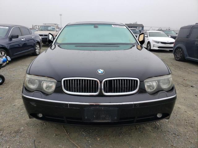 Photo 5 from auction – 2002 BMW 745 LI with VIN WBAGN63402DR06899