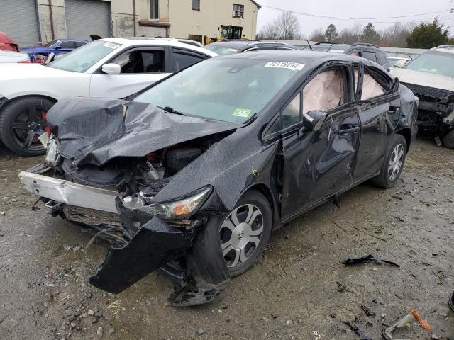 HONDA CIVIC HYBR 2013 with VIN 19XFB4F27DE204070 - Photo from auction