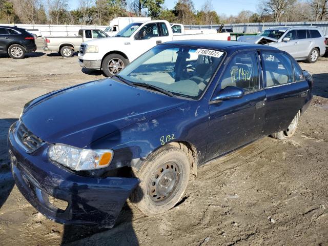 TOYOTA COROLLA CE 2002 with VIN 1NXBR12E22Z641364 - Photo from auction