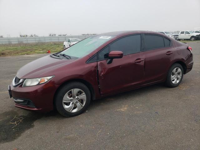 HONDA CIVIC LX 2015 with VIN 19XFB2F56FE706506 - Photo from auction