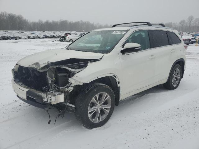 TOYOTA HIGHLANDER 2015 with VIN 5TDJKRFH5FS164298 - Photo from auction