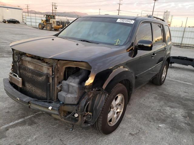 HONDA PILOT EXL 2011 with VIN 5FNYF3H5XBB040545 - Photo from auction