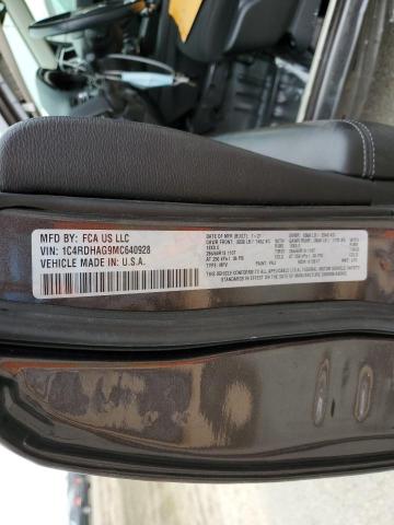 Photo 14 from auction – 2021 DODGE DURANGO SX with VIN 1C4RDHAG9MC640928