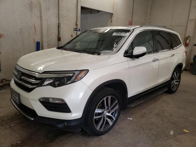 HONDA PILOT ELIT 2017 with VIN 5FNYF6H06HB072262 - Photo from auction