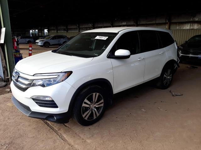 HONDA PILOT EX 2018 مع رقم تعريف المركبة 5FNYF5H35JB016825 - صورة من المزاد