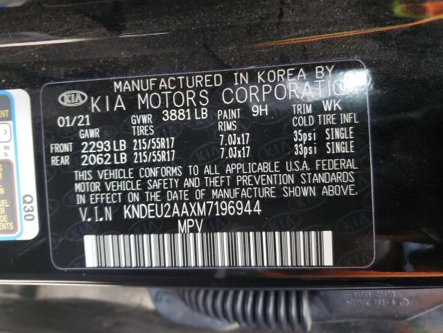 Photo 14 from auction – 2021 KIA SELTOS S with VIN KNDEU2AAXM7196944