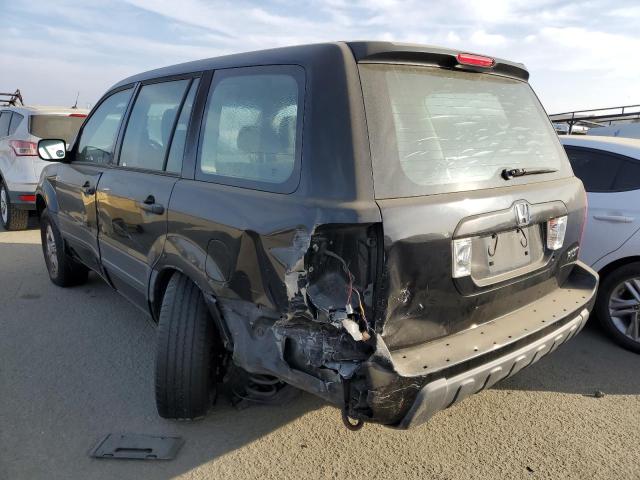 Photo 2 from auction – 2005 HONDA PILOT LX with VIN 2HKYF18165H551337
