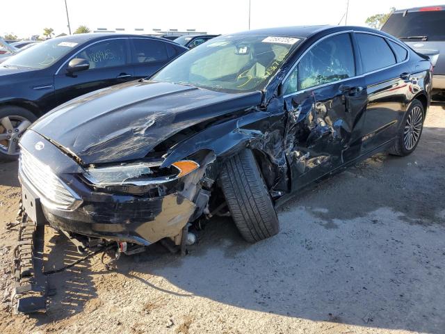FORD FUSION TIT 2017 with VIN 3FA6P0RU0HR301798 - Photo from auction