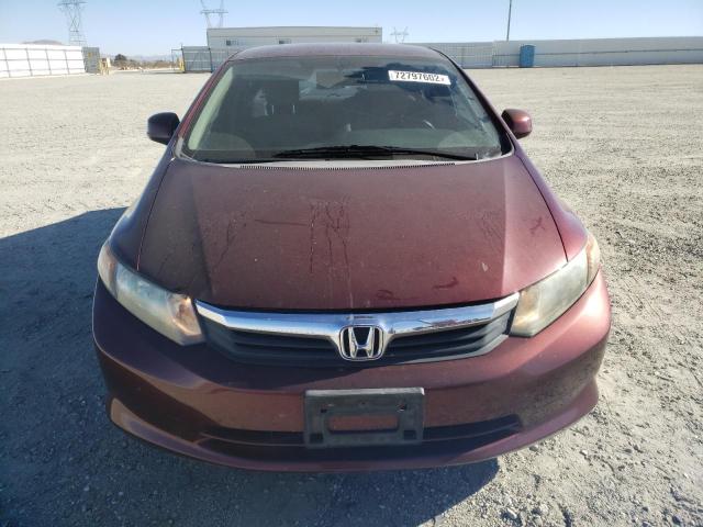 Photo 5 from auction – 2012 HONDA CIVIC LX with VIN 2HGFB2F55CH538293