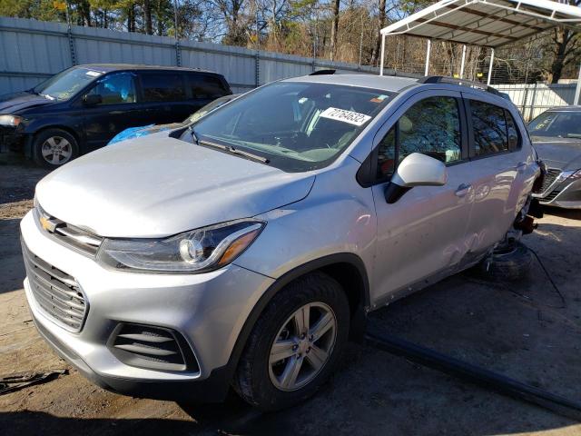 CHEVROLET TRAX 1LT 2021 with VIN KL7CJPSB4MB324710 - Photo from auction