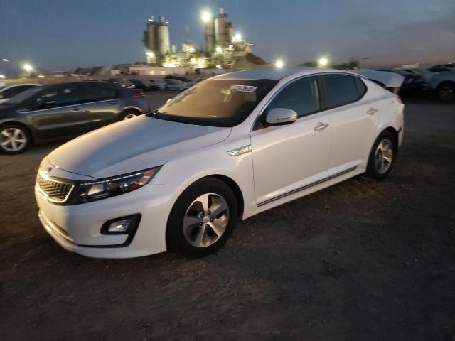 KIA OPTIMA HYB 2014 with VIN KNAGM4AD2E5071090 - Photo from auction