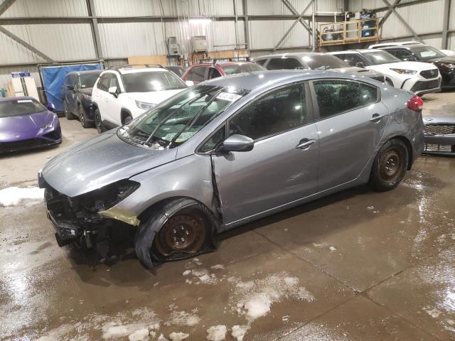 KIA FORTE LX 2017 with VIN 3KPFL4A76HE096823 - Photo from auction
