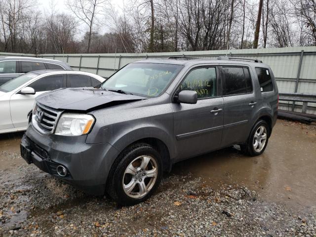 HONDA PILOT EXLN 2012 with VIN 5FNYF4H77CB029530 - Photo from auction