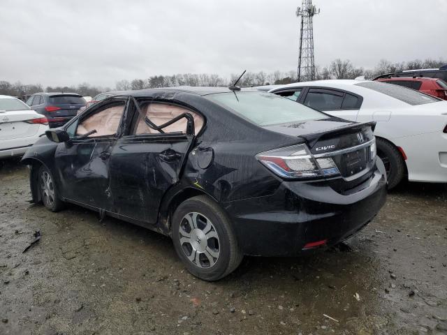 Photo 2 from auction – 2013 HONDA CIVIC HYBR with VIN 19XFB4F27DE204070