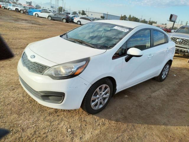 KIA RIO LX 2014 con VIN KNADM4A37E6350863 - Foto de la subasta