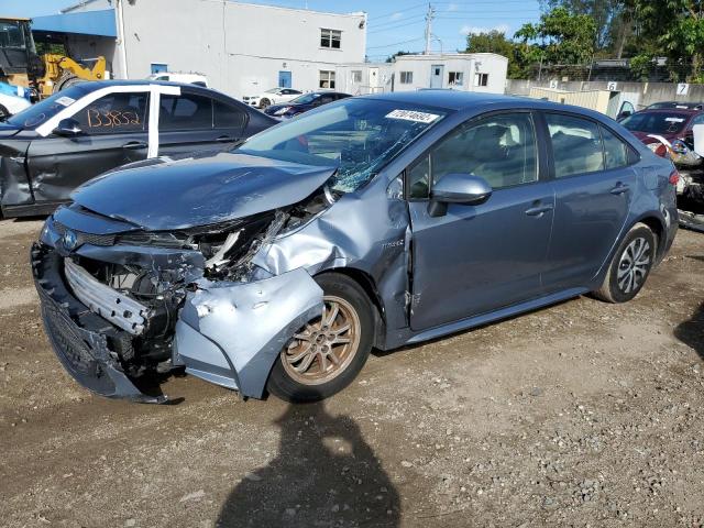 TOYOTA COROLLA LE 2020 with VIN JTDEBRBEXLJ020154 - Photo from auction