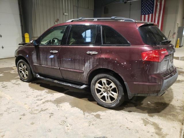 Photo 2 from auction – 2009 ACURA MDX TECHNO with VIN 2HNYD28479H508804